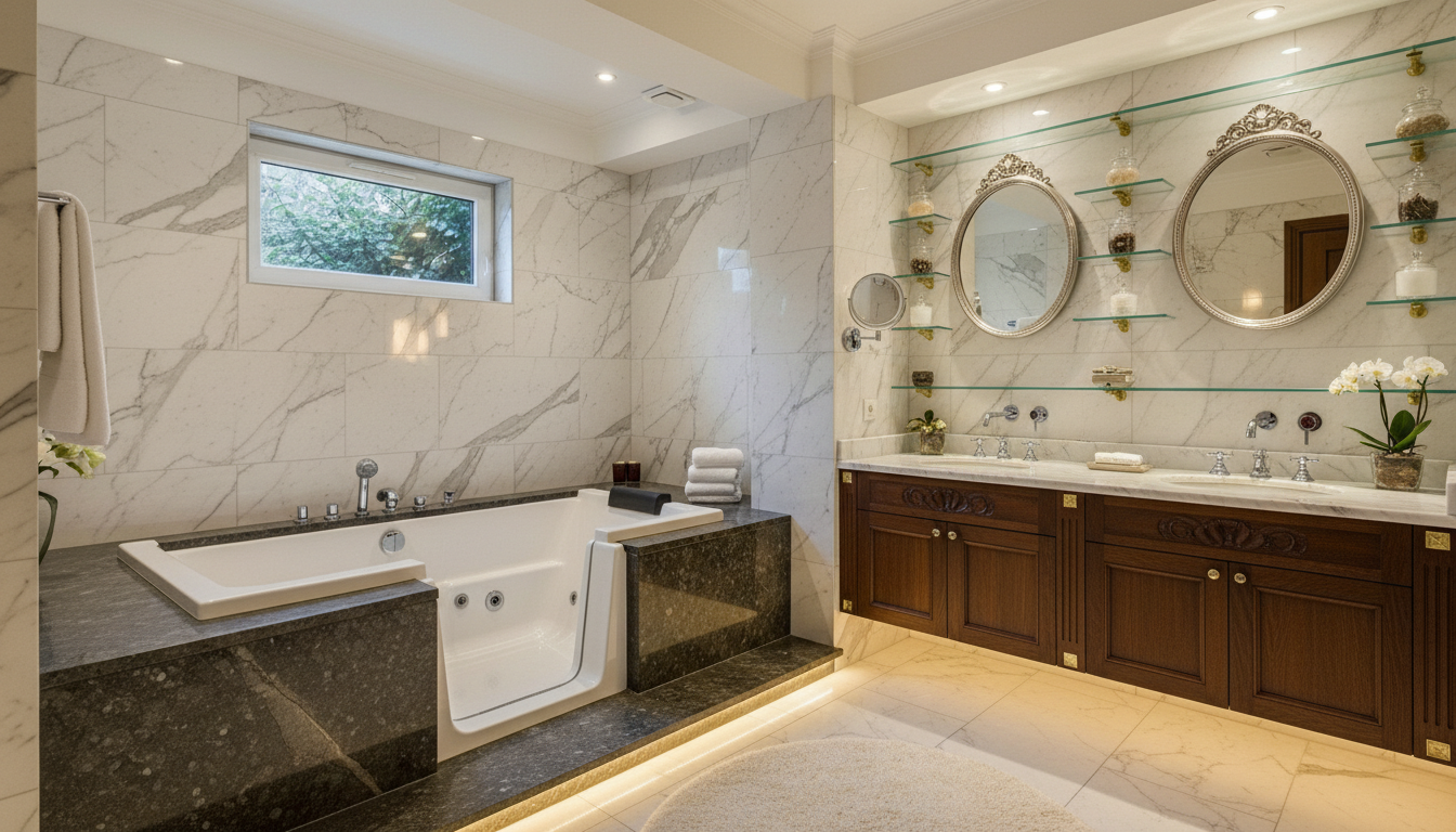 Luxury Jacuzzi Bathroom Remodel in West Palm Beach
